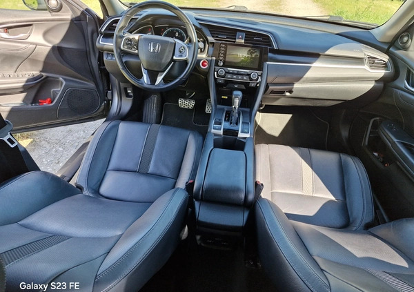 Honda Civic cena 79000 przebieg: 76700, rok produkcji 2020 z Siedlce małe 497